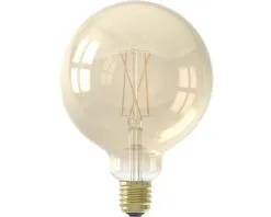 CALEX Smart LED Filament Lamp E27/7W G125 CCT Goud