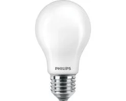 PHILIPS LED-lamp E27/10,5W Peervorm Mat Warmwit