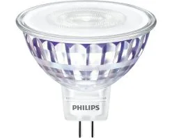 PHILIPS LED-lamp GU5.3/7W Reflectorvorm Helder Warmwit