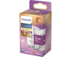PHILIPS LED-lamp GU10/3,8W Reflectorvorm Helder Warmwit WarmGlow -LED-lampen Lamp Bulb Shop DV 8 10300027 09 4c DE 20220625224651
