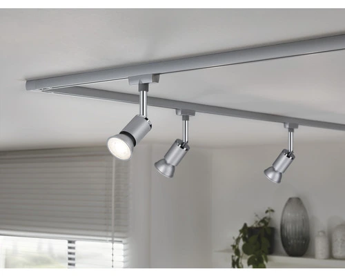 PAULMANN LED Lamp GU10/7W Reflectorvorm Warmwit Chroom Mat 5 PAULMANN LED Lamp GU10/7W Reflectorvorm Warmwit Chroom Mat - Afbeelding 3