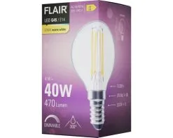 FLAIR LED Lamp E14/4W G45 Warmwit Helder -LED-lampen Lamp Bulb Shop DV 8 10437391 05 4c DE 20220401114653