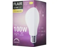 FLAIR LED Lamp E27/11W A67 Warmwit Mat -LED-lampen Lamp Bulb Shop DV 8 10437622 05 4c DE 20220608174659