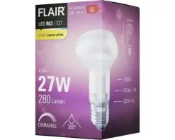 FLAIR LED Lamp E27/4W R63 Warmwit Mat -LED-lampen Lamp Bulb Shop DV 8 10437694 05 4c DE 20220401121758