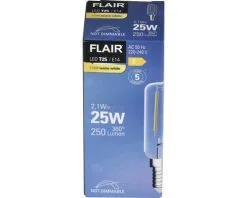FLAIR LED Koelkastlampje E14/2,1W T25 Warmwit Helder -LED-lampen Lamp Bulb Shop DV 8 10462804 04 4c DE 20211204214654