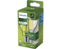 PHILIPS LED-lamp E27/4W A60 Neutraalwit Helder