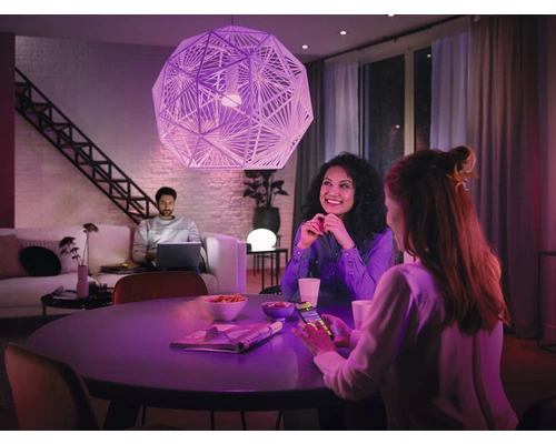 PHILIPS Hue White And Color Ambiance LED-lamp E27/9W A60 RGBW, 2 Stuks 9 PHILIPS Hue White And Color Ambiance LED-lamp E27/9W A60 RGBW, 2 Stuks - Afbeelding 7