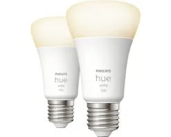 PHILIPS Hue White LED-lamp E27/9,5W A60 Warmwit, 2 Stuks -LED-lampen Lamp Bulb Shop DV 8 10476586 05 4c DE 20230118174657