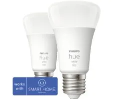 PHILIPS Hue White LED-lamp E27/9,5W A60 Warmwit, 2 Stuks -LED-lampen Lamp Bulb Shop DV 8 10476586 07 4c DE 20230123074654