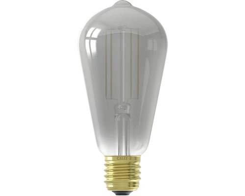 CALEX Smart LED Filament Lamp E27/7W ST64 Smokey Grijs 3 CALEX Smart LED Filament Lamp E27/7W ST64 Smokey Grijs