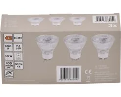 LED Lamp GU10/4,9W PAR16 Daglichtwit Helder, 3 Stuks -LED-lampen Lamp Bulb Shop DV 8 10549062 02 4c DE 20221223101655