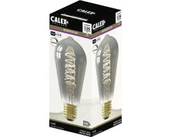 CALEX LED Filament Lamp E27/4,0W ST64 Titanium