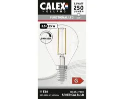 CALEX LED Lamp E14/3,5W P45 Warmwit Helder