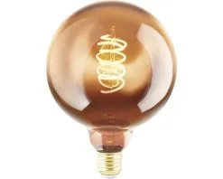 EGLO LED Filament Lamp E27/4W G125 Koper