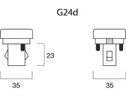SYLVANIA Energiespaarlamp Lynx-D G24d-3/26W Wit -LED-lampen Lamp Bulb Shop DV 8 8290291 07 4c DE 20161201211700 2